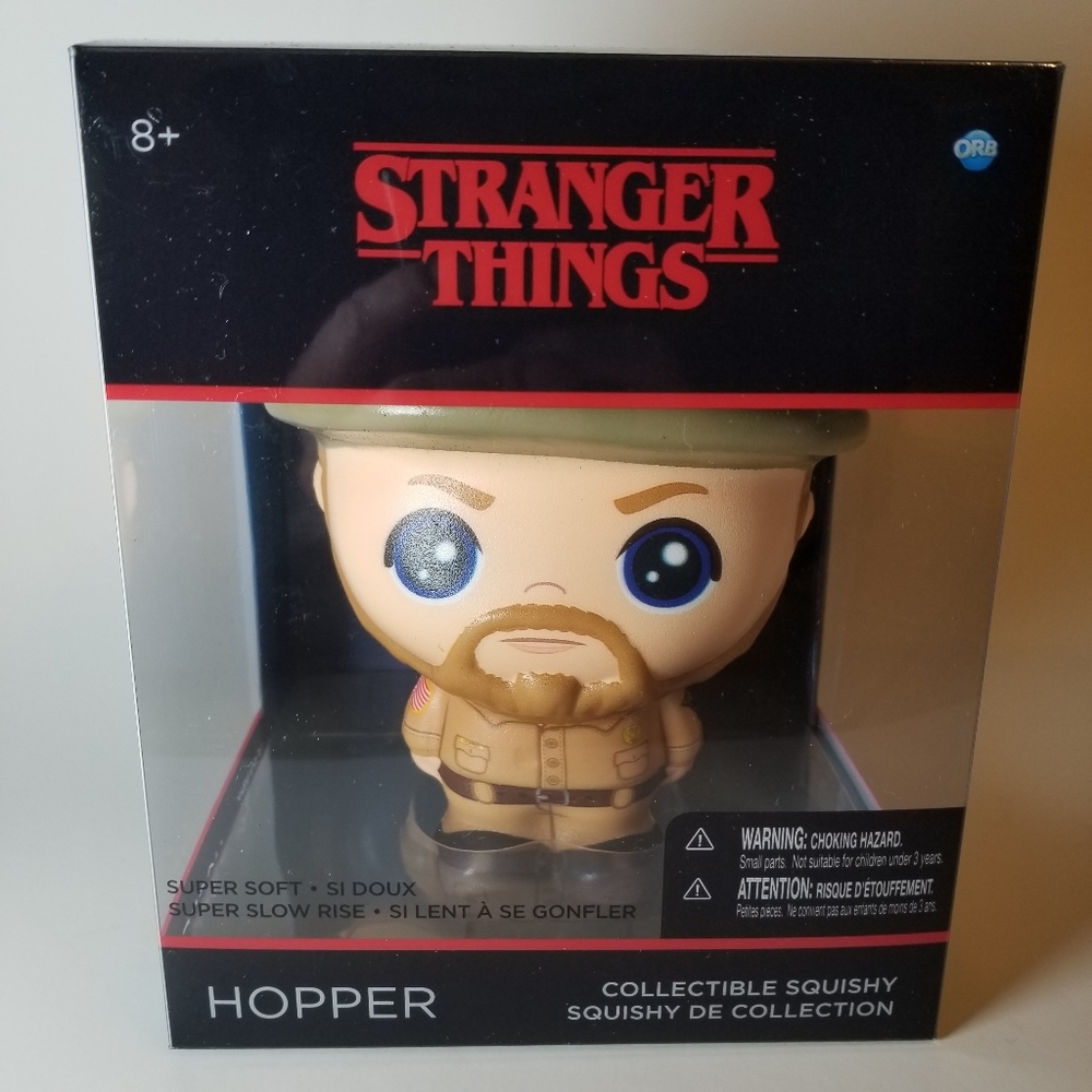 Stranger Things Colectible Squishy Hopper